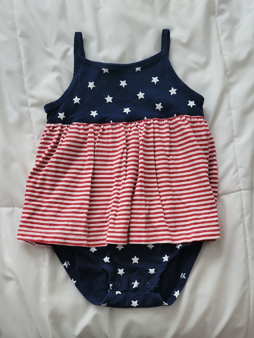 Carter's Navy Printed Infant Bodysuit